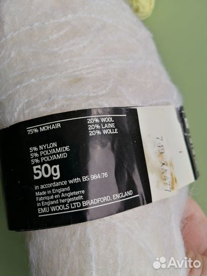 Пряжа шерсть, мохер, хлопок Италия, Япония