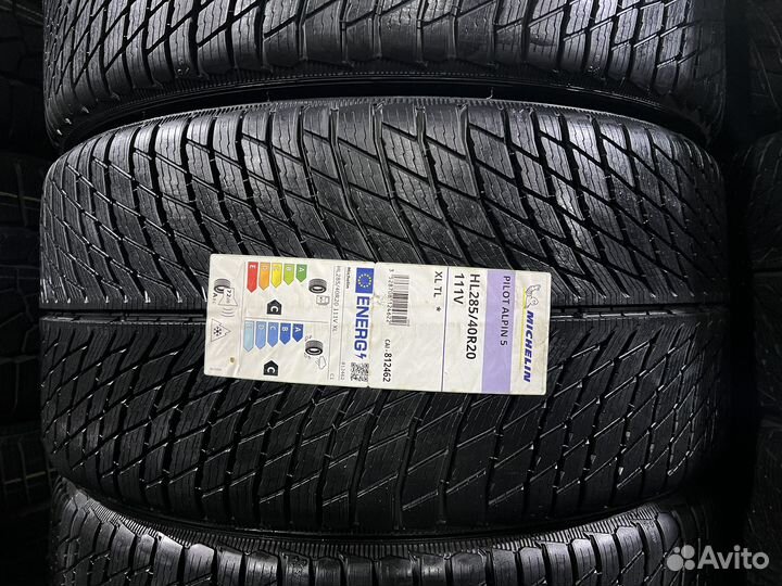 Michelin Pilot Alpin 5 295/35 R21 и 285/40 R20 109V
