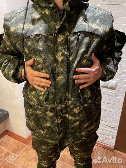 Костюм горка зимний камуфляжный