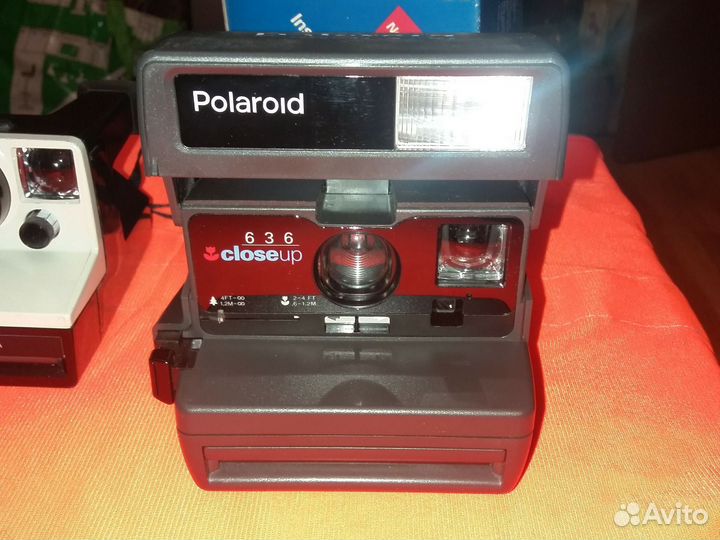 Polaroid one step и 636 close up