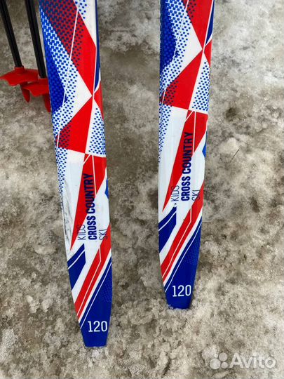 Лыжи беговые детские 120