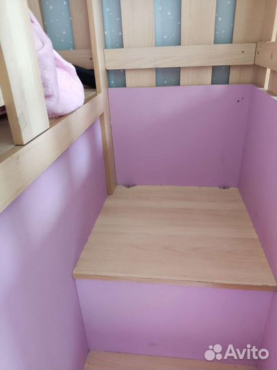 Кровать чердак домимик