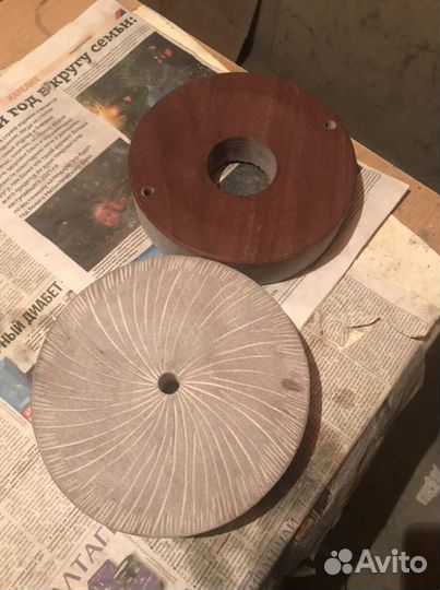 Жернова гранитные для мельницы из Кварцита и габбр