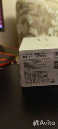 Xiaomi Mi 11 Lite, 6/128 ГБ