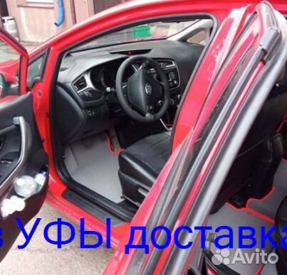 Эва Коврики 3D с бортами для авто