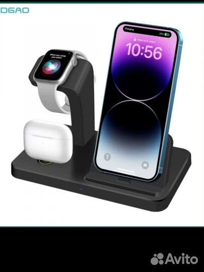 Беспроводная зарядка 3 в 1