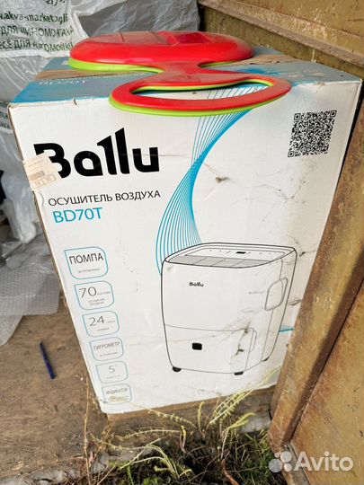 Осушитель воздуха ballu 70
