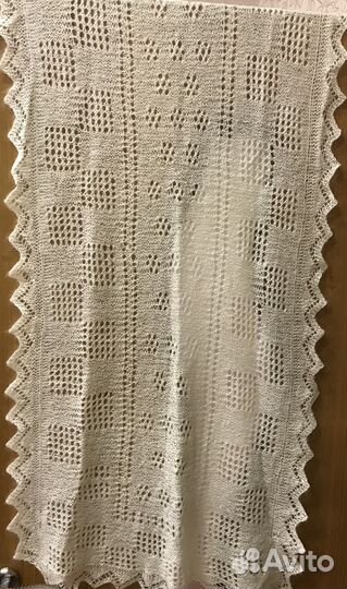 Палантин пуховый