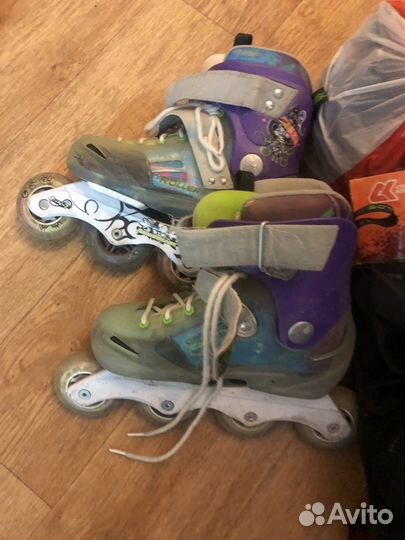 Роликовые коньки женские и мужские
