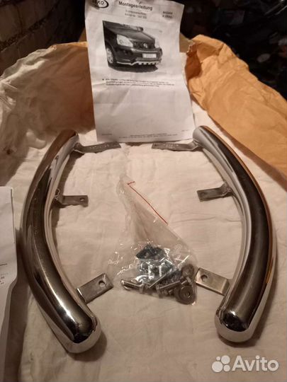 Защита переднего бампера Nissan X-Trail T30