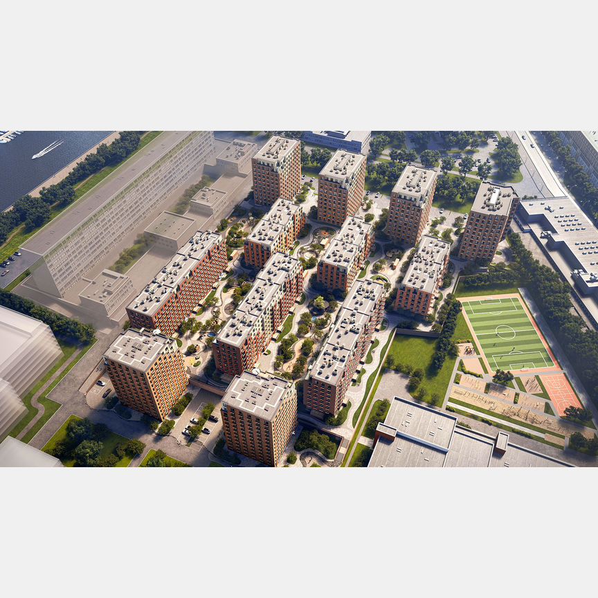 2-к. квартира, 57,3 м², 8/8 эт.