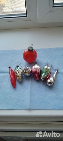 Елочные игрушки СССР одним лотом