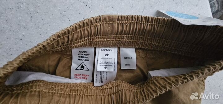 Брюки джоггеры Carters 92 мальчик новые