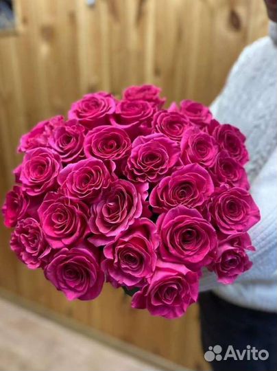 Букеты из роз 70 и 80см Голландия свежие