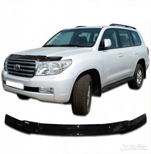 Land Cruiser 200 Дефлектор капота Мухобойка X8LB1