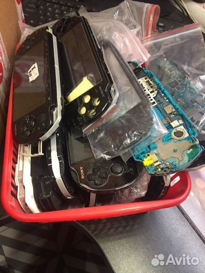 Запчасти psp 1000, 2000, 3000, go, e1000