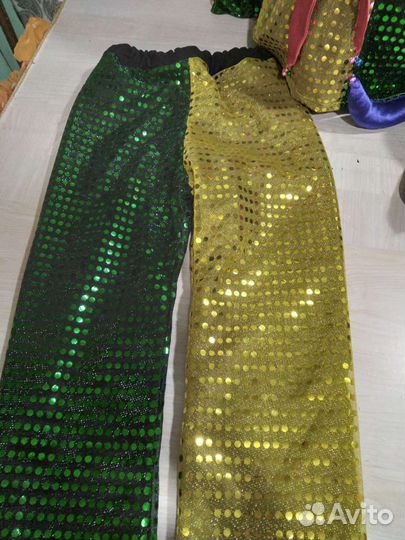 Новогодний костюм для мальчика. Петрушка