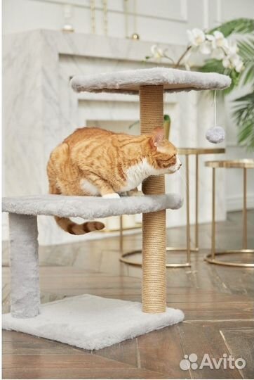 Когтеточка с лежанкой