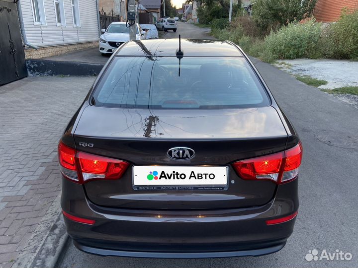 Kia Rio 1.6 МТ, 2017, 59 700 км