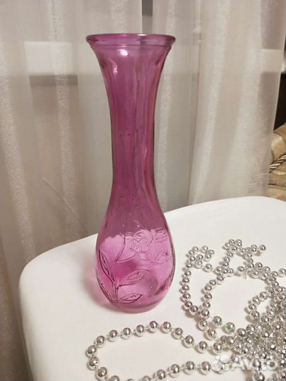 Ваза для цветов стекло