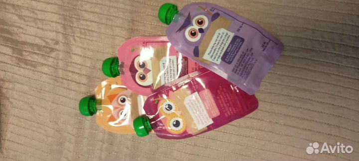 Многоразовые контейнеры для детского питания новые