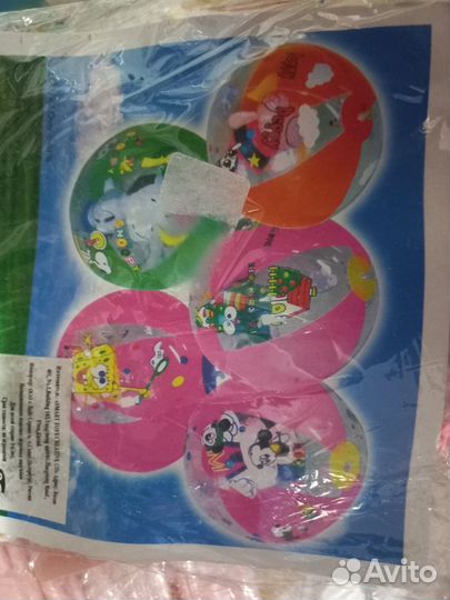 Надувные круги, игрушки, нарукавники, плоты, мяч