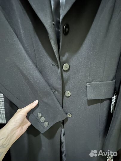 Пальто-пиджак тонкое на теплую весну/конец лета