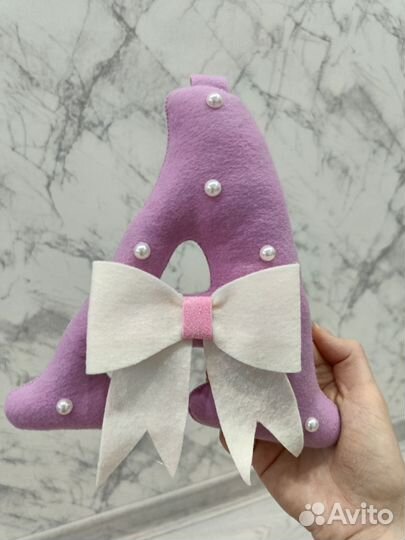 Имена из фетра