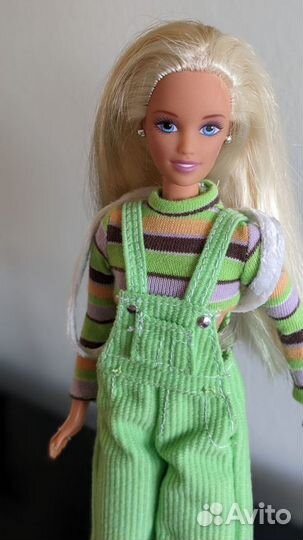 Extreme green Barbie teen Skipper 1997