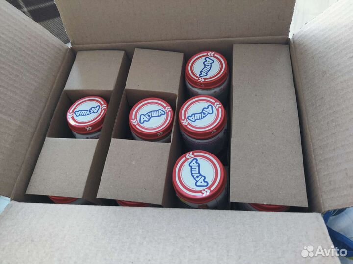 Фруктовое пюре Агуша ассорти 22 шт