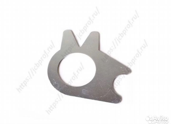 Стопорная шайба JCB зажима левая 823/00576, 823/10