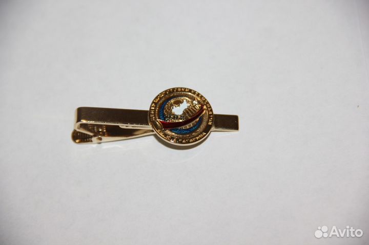 Заколка для галстука космос цпк