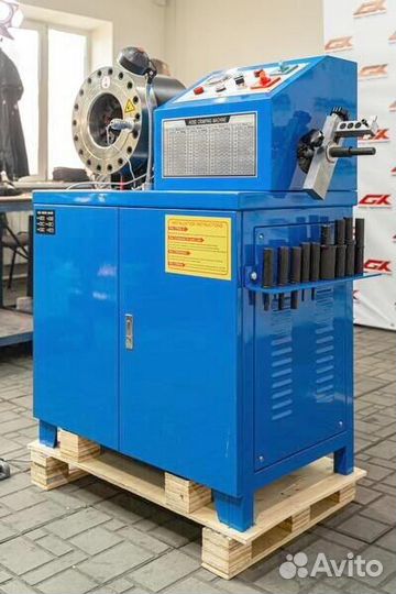 Обжимной и окорочный комбо станок для рвд. Арт.KS