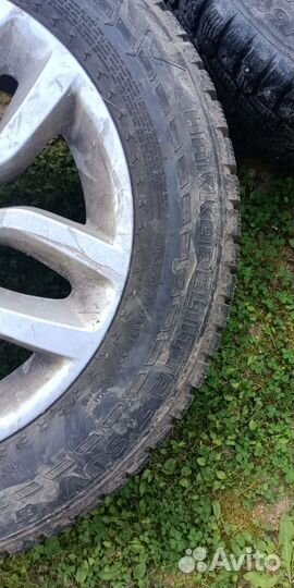 Зимние колеса в сборе(шипы, ran flat) BMW F25 R17