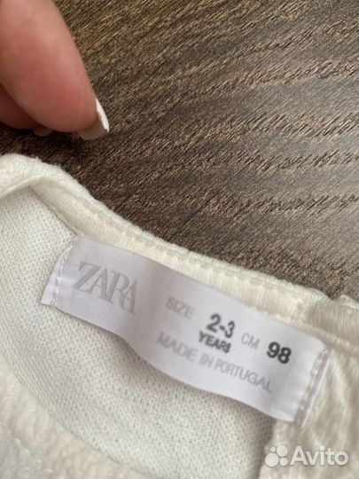 Платье Zara оригинал 98р