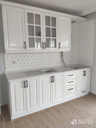 Кухня белая мдф во Владимире