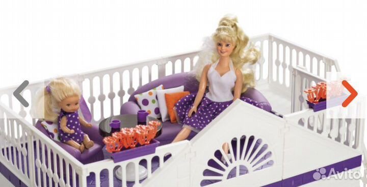 Дачный дом для кукол Огонёк Конфетти