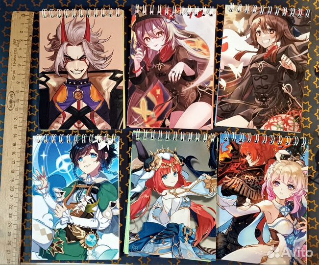 Блокнотики аниме А6