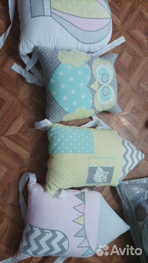 Подушки бортики