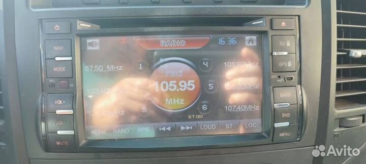 Магнитола 2 din с рамкой на паджеро 4