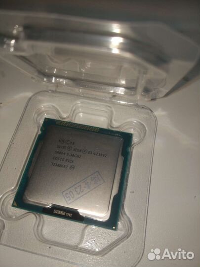 Intel Xeon E3-1230 v2 (аналог i7) LGA 1155