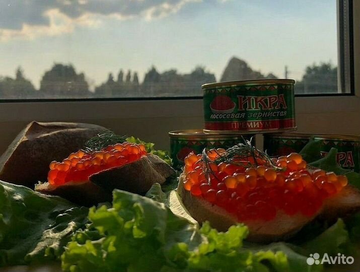 Красная икра 2023 года, свежая