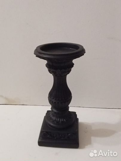 Гипсовый подсвечник