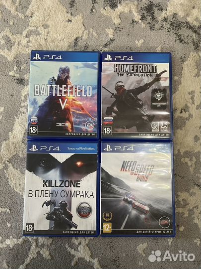 Игры на ps4 диски