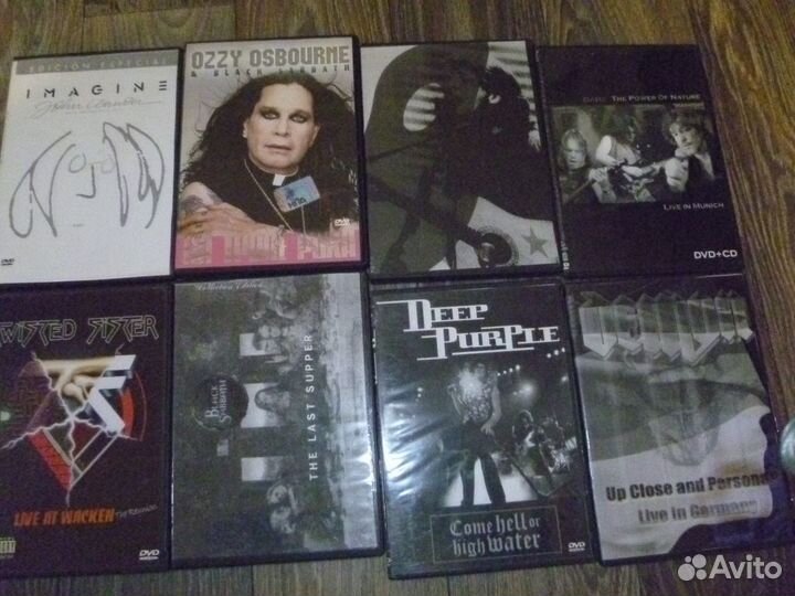 Видео Зарубежный Рок DVD диски