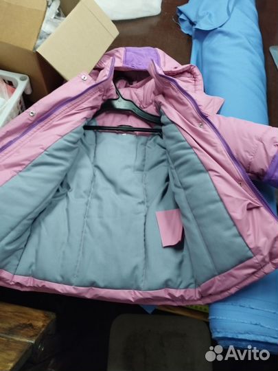 Куртка зимняя для девочки 110 рост
