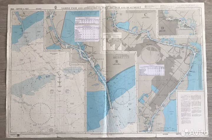 Карты навигационные морские British Admiralty