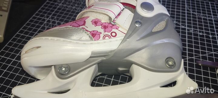 Коньки детские atemi cool girl (27-30)р
