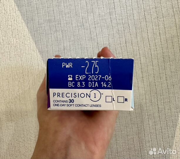 Линзы контактные alcon