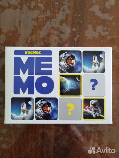 Настольная игра мемо Космос